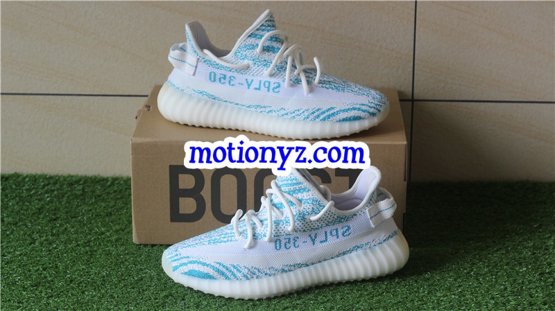 Adidas Yeezy Boost 350 V2 White Teal Blue